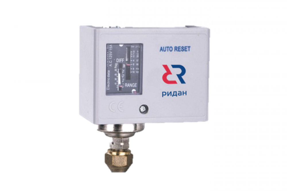 Ридан 060-111066R — Реле давления одноблочные KP1, диапазон регулирования -0,5-6,0 бар