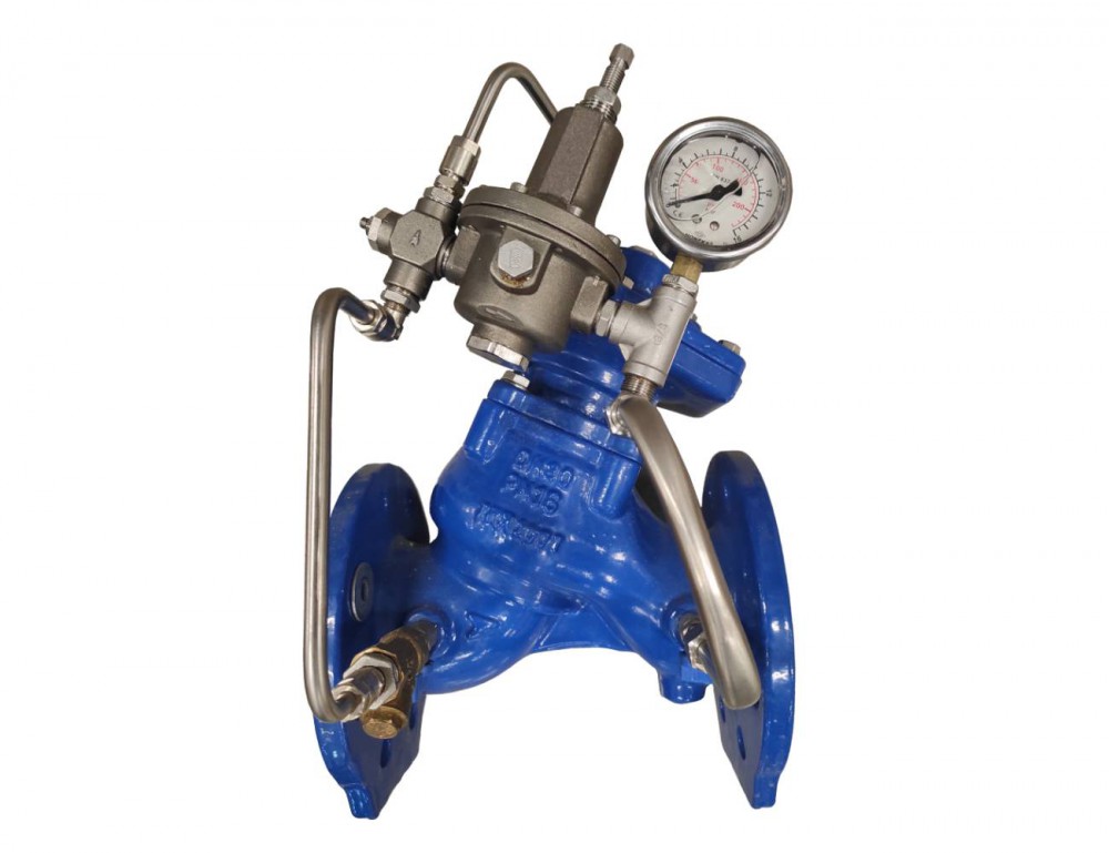 Ридан C101-R 082X6103R — Регулятор давления «после себя» в сборе DN100, PN16 (диапазон настройки: 0,5...8 бар)