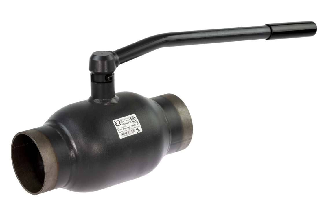 Ридан RJIP Premium 065N0125MR — Кран шаровой WW DN50 PN40 (приварной, с рукояткой, стандартный проход)