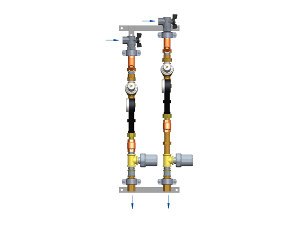 Квартирная станция ШКСВ-1Р для систем водоснабжения