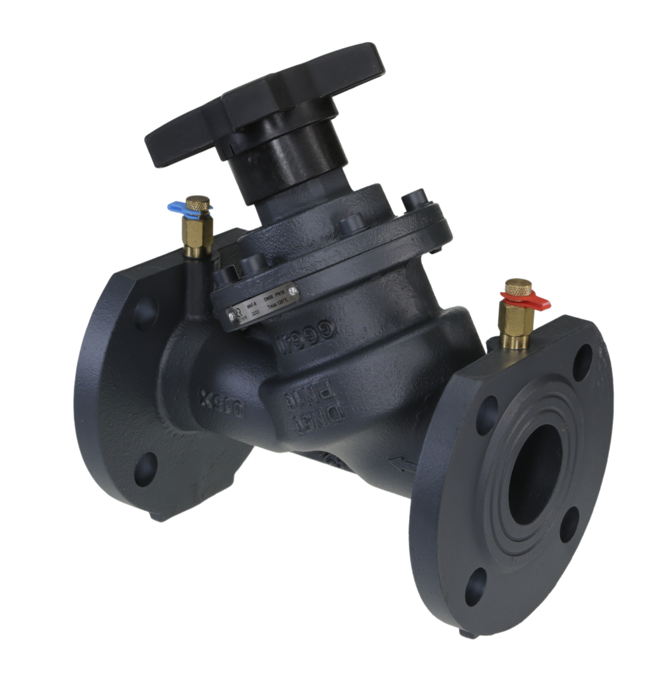 Ридан MNF-R 003Z1173R DN100 — Ручной балансировочный клапан, фланцевый, PN25, Tmax 150 °C