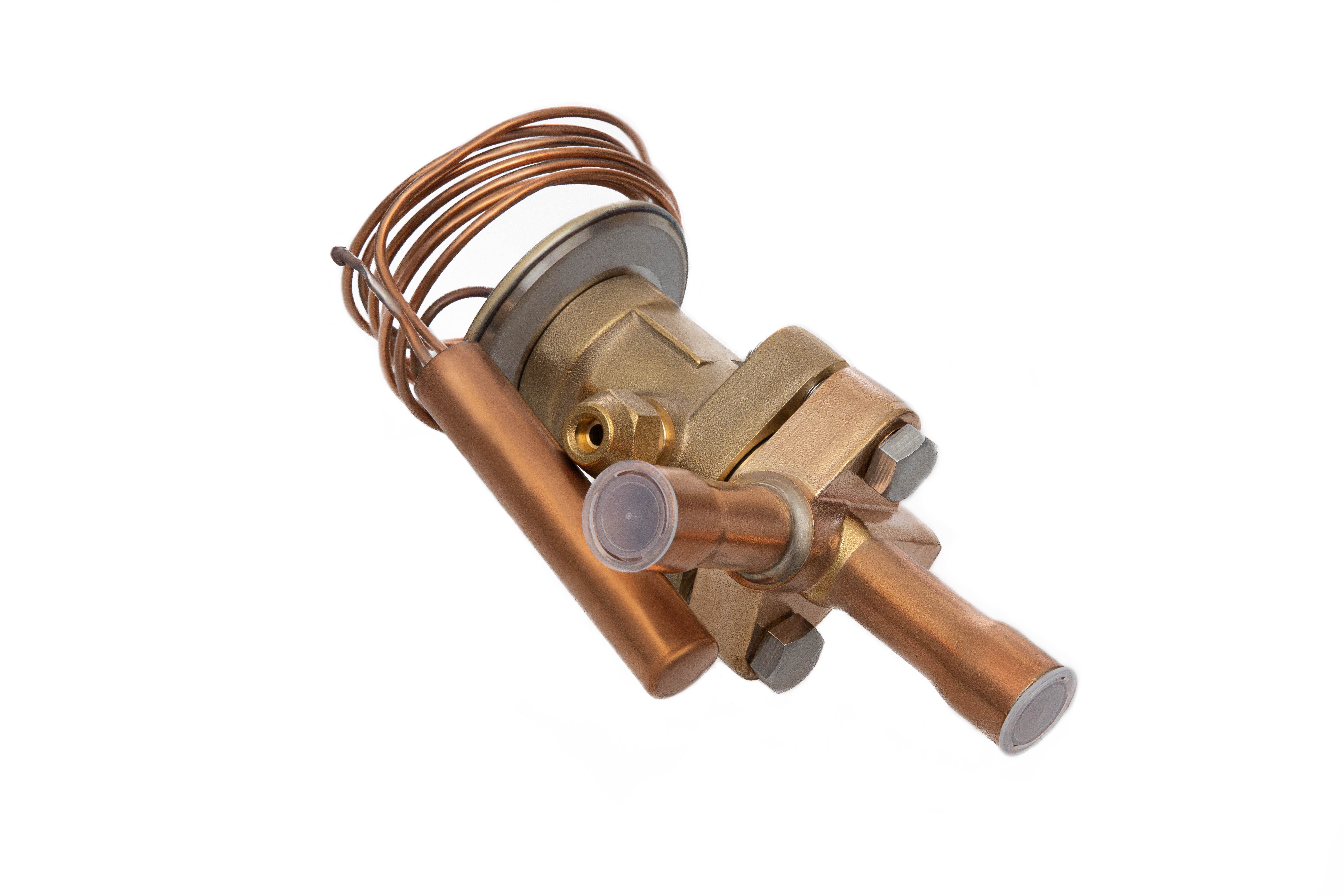 Ридан 069B4103R — Клапан терморегулирующий TE5-3, R407C, T кипения -40...10 ℃, угловой, присоединительные патрубки 5/8"