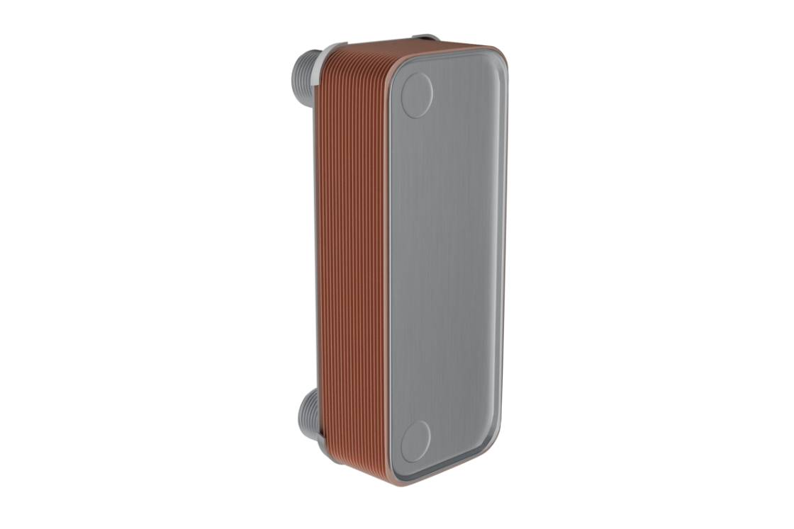 Ридан XB-30R 004H7556R — Паяный пластинчатый теплообменник, DN32, количество пластин 16