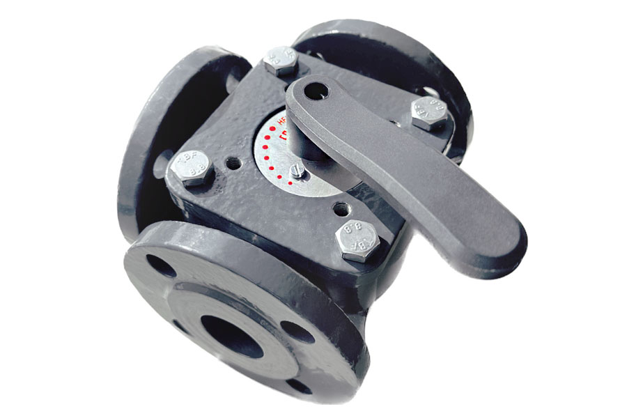 Ридан 065Z0436R — Клапан регулирующий поворотный HFE-3R DN125, Kvs 280, чугун, фланцевый, Тмакс - 110 ℃, PN6