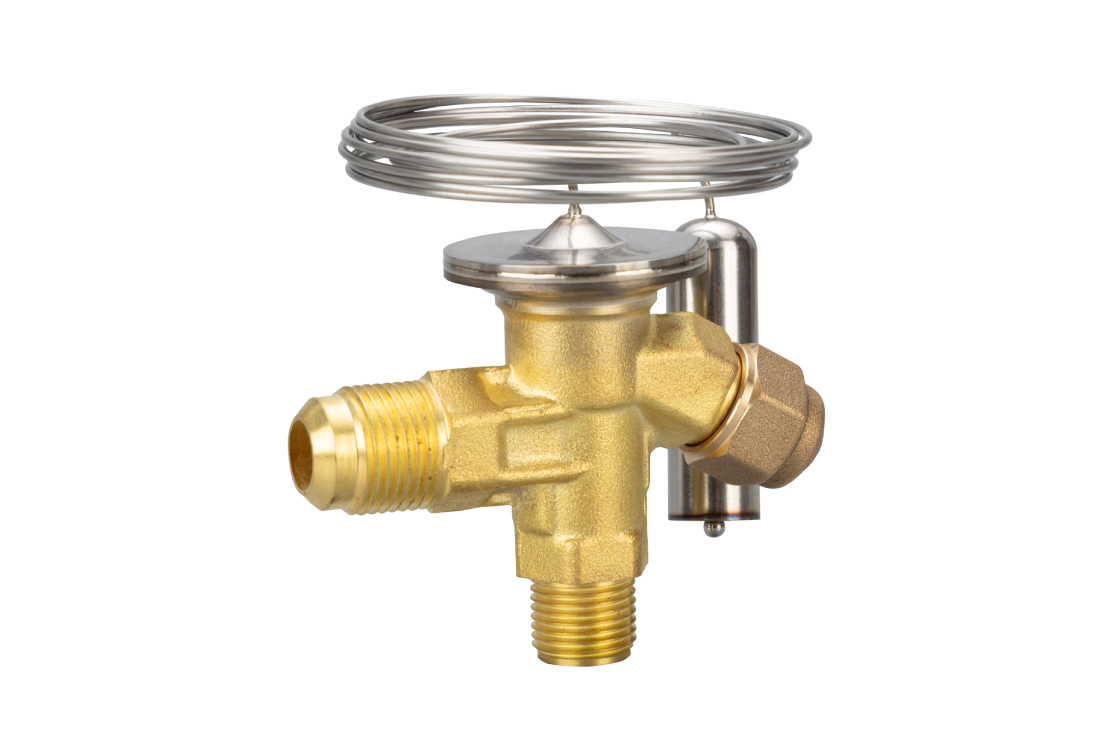 Ридан T2 068Z4346R — Терморегулирующий клапан, R134a, под отбортовку, присоединительные патрубки 1/2", температура кипения -40…+10 °C