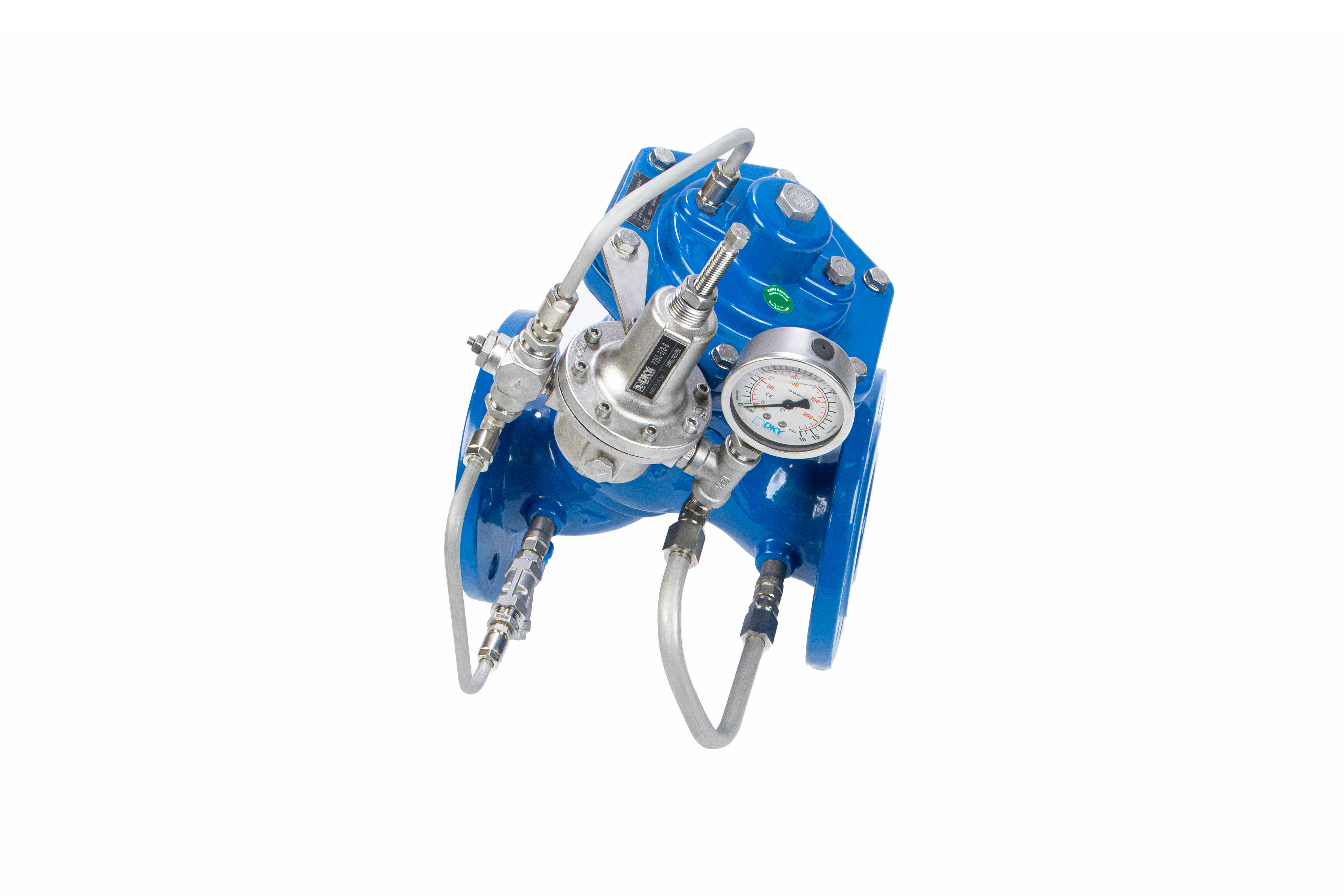 Ридан C101-R 082X6115RL2 — Регулятор давления «после себя» в сборе DN200, PN25 (диапазон настройки: 2...16 бар, L=600 мм)