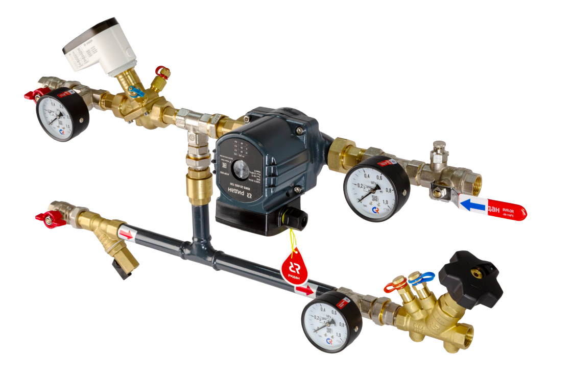 Ридан 122W0102LR — Узел теплоснабжения АУУ-AQT-291-50-50-C-S левый, 0-10В L