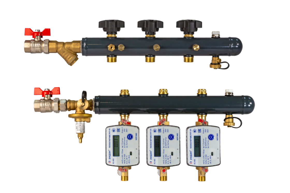 Узел распределительный этажный TDU.7R Ридан