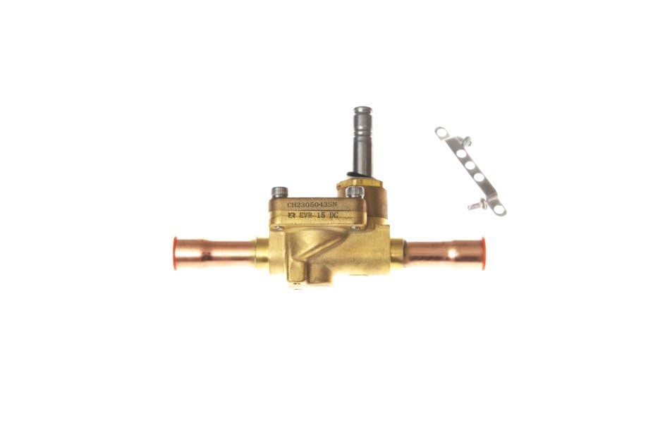 Ридан EVR 15 032L9101R — Клапан электромагнитный постоянного тока НЗ, DN15, присоединительные патрубки 5/8", под отбортовку